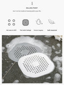 Esgoto com ventosa, tapete de drenagem de piso, cozinha, banheiro, filtro de cabelo antientupimento