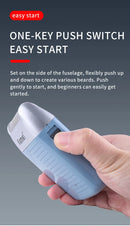 Kemei Mobile Electric Foil Shaver Mini Rechargeable Cordless Travel Razor Portable One Blade Wet and Dry Shaving Machine for Men