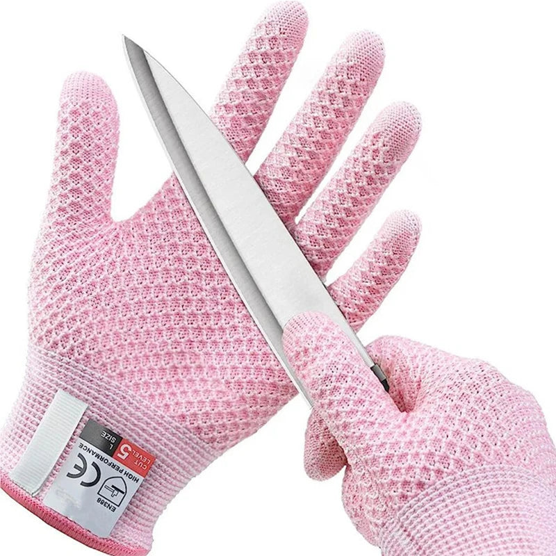 Anti cutting touch screen anti cutting gloves kitchen food grade slaughter and fish killing anti cutting gloves