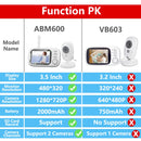 Cdycam New 3.5 inch Wireless Video Baby Monitor Night Vision Temperature Monitoring 2 Way Audio Talk Baby Nanny Security Camera