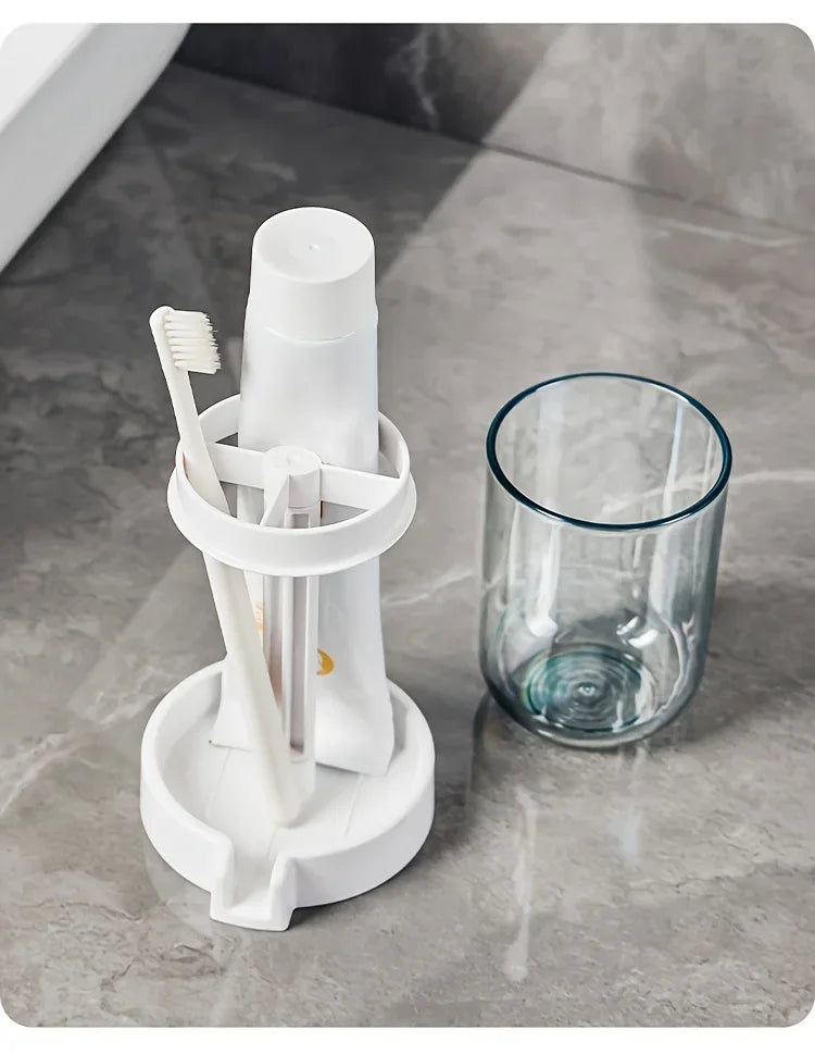 Suporte para escova de dentes com tampa de poeira,
