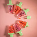 Kit c/ 2 Lip Gloss Moisturizing Lip Magali Smell Watermelon Mia Make