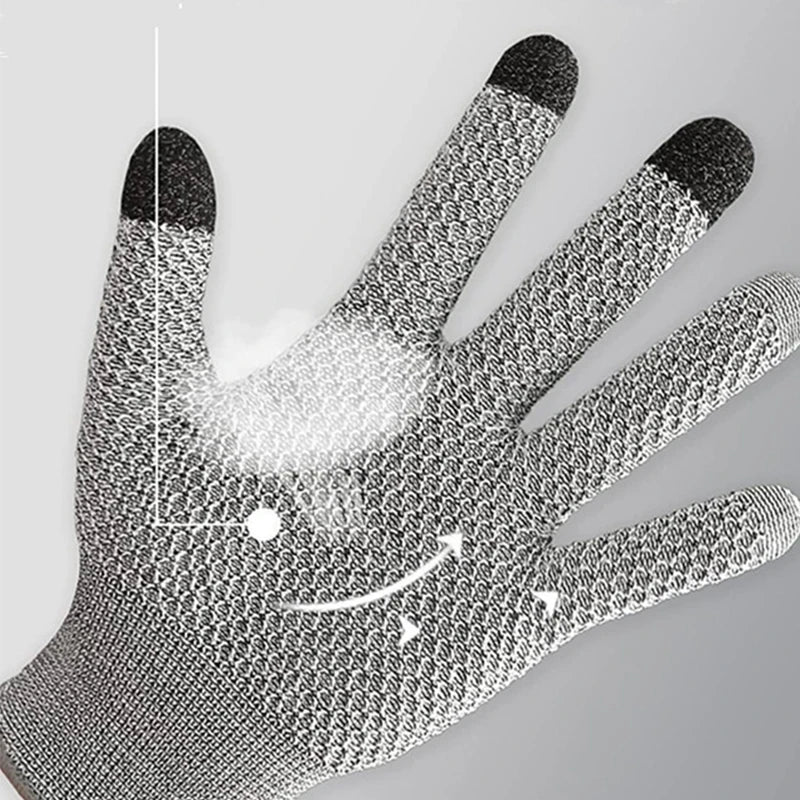 Anti cutting touch screen anti cutting gloves kitchen food grade slaughter and fish killing anti cutting gloves