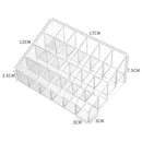 Clear 9-40 Grid Lipstick Stand Case Makeup Organizer Storage Box Lipstick Display Stand Holder Cosmetic Jewelry Organizer Box