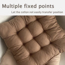Linen Cushion Pearl Cotton Square Stool Backrest Pillow Home Office Computer Chair Protective Mat Seat Pad Buttocks Chair Mat