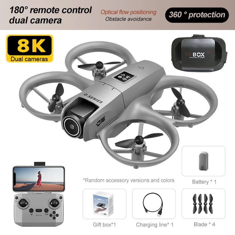 Xiaomi Original D16 Drone 8K 5G GPS Professional HD Aerial Photography Remote Control Aircraft Bushless Motor Quadcopter UAV