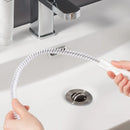 45/60CM Sewer Pipe Unblocker Drain Toilet Washbasin Sink Hair Cleaning Hook Dredging Tool For Bathroom Kitchen Anti Clogging