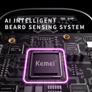 Kemei T82 Professional Waterproof Electric Shaver Rechargeable Shaving Machine for Men Digital Display Beard Trimmer Mini Razor