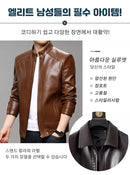 Winter new Haining leather leather jacket male middle-aged dad installed sheepskin casual big yards leather jacket coat padded