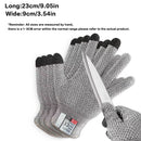 Anti cutting touch screen anti cutting gloves kitchen food grade slaughter and fish killing anti cutting gloves