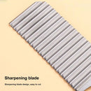 Crinkle Fry Cutter Potato Slicer French Fry Cutter Stainless Steel Long Handle Food Chopper Vegetable Chopping Tools Kitchen