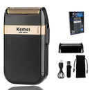Kemei KM-2024 Professional Men's Shaving Machine USB Charging Electric Shaver Waterproof Beard Trimmer Hair Trimmer Machine