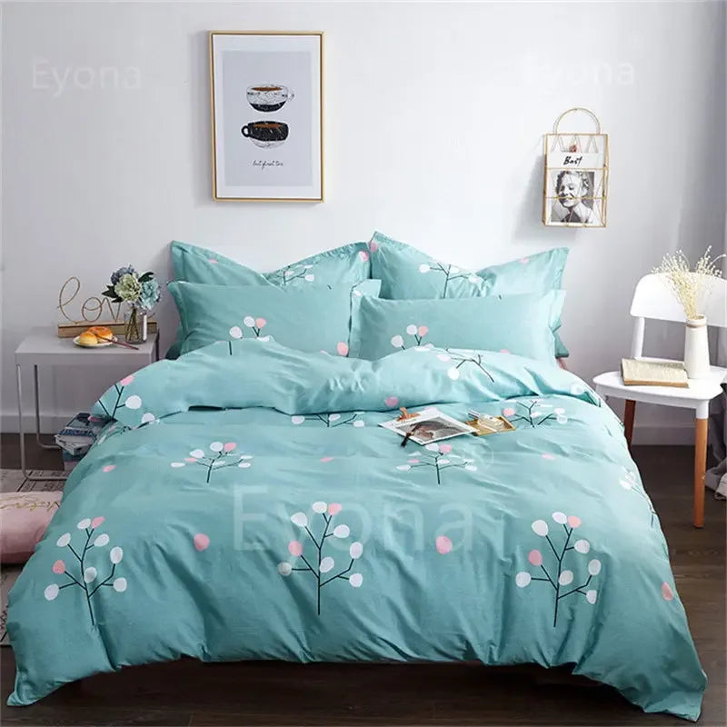 High End Bed Sheets Comfortable and Lightweight Duvet Cover Suitable for All Skin Types Students in All Seasons Quilt Cover