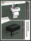 Tissue holder, non perforated toilet paper holder, bathroom privacy tissue box, roll paper holder, wet wipe box