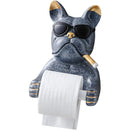 Sleek Dog Sculpture Paper Towel Holder for Modern Home Decor