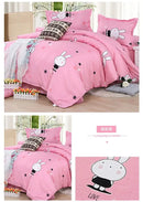 High End Bed Sheets Comfortable and Lightweight Duvet Cover Suitable for All Skin Types Students in All Seasons Quilt Cover