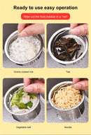 Stainless Steel Kitchen Sink Strainer Plug Close Hole Basin Sink Drain Filter Basket With Handle Drain Kitchen Accessories