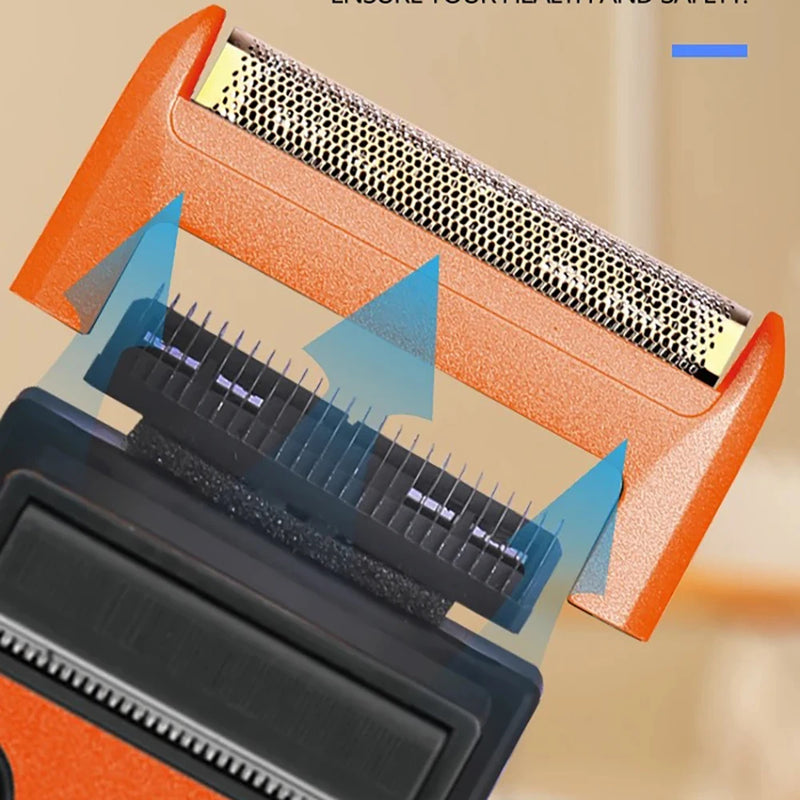 Kemei Retro Electric Razor for Men Rechargeable Mens yandou Foil Shavers Travel Electric Shavers Beard Trimmer shaving Machine