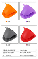 2Pcs Thick Silicone Oven Gloves Heat Resistant Anti-Scald Gloves for Cooking Pinch Grips Pot Holder Silicone Kitchen Accessories