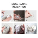 Suction Cup Toilet Paper Holder Wall Mount No Punching High Quality ABS Tissue Towel Roll Dispenser Bathroom Kitchen Accessories