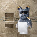 Sleek Dog Sculpture Paper Towel Holder for Modern Home Decor