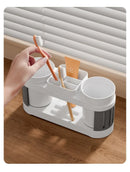 New Bathroom Toothbrush Toothpaste Shelf Simple Advanced All-in-one Toothbrush Mouthwash Cup Bathroom Wash Set Cup Holder