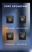 Kemei T100 Portable Travel Shaving Machine Men Beard Trimmer Mini Electric Shaver Rechargeable Foil Reciprocating Safety Razor