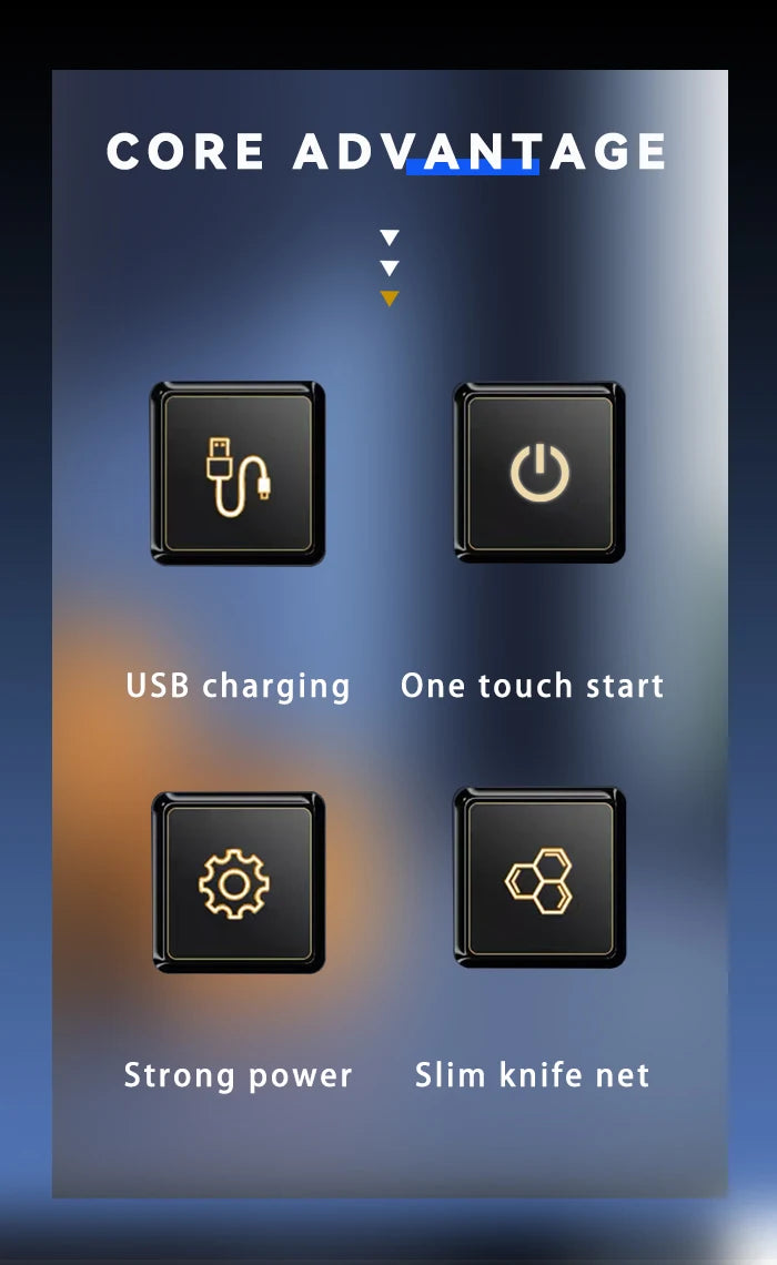 Kemei T100 Portable Travel Shaving Machine Men Beard Trimmer Mini Electric Shaver Rechargeable Foil Reciprocating Safety Razor