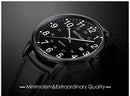 MAOYUAN 2025 New Top Men's Watch Calendar Sports Leisure Fashion Style Brown Black Leather Waterproof Quartz Watch