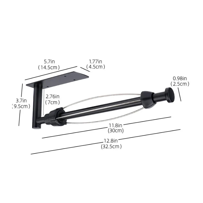 Stainless Steel Paper Towel Holder Punch-free Bathroom Toilet Paper Holder Storage Rack Kitchen Organizer Adhesive Wall Mount