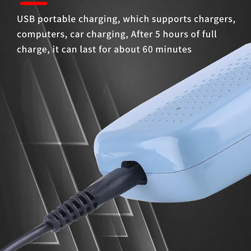 Kemei Mobile Electric Foil Shaver Mini Rechargeable Cordless Travel Razor Portable One Blade Wet and Dry Shaving Machine for Men