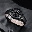 MAOYUAN 2025 New Top Men's Watch Calendar Sports Leisure Fashion Style Brown Black Leather Waterproof Quartz Watch