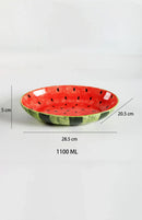 Watermelon Ceramic Plate Home Ramen Bowl Cute Hand-painted Tableware Kitchen Accessories Underglaze Color Fruit Vegetable Plates