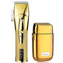 Kemei Tx1 Full Metal Electric Shaver for Men Hair Beard Electric Razor Bald Head Shaving Machine Finishing Fades Rechargeable