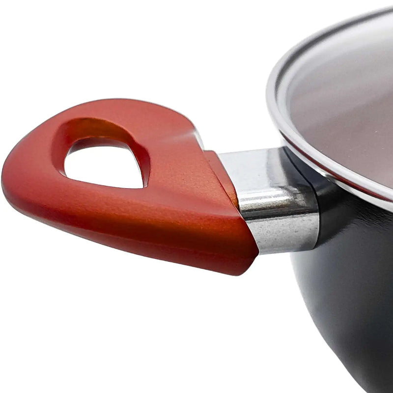 Luxury Vegas 10 PCs Non-stick Ceramic Cookware Set Easy to Clean Kitchen Utensils-Casambiente