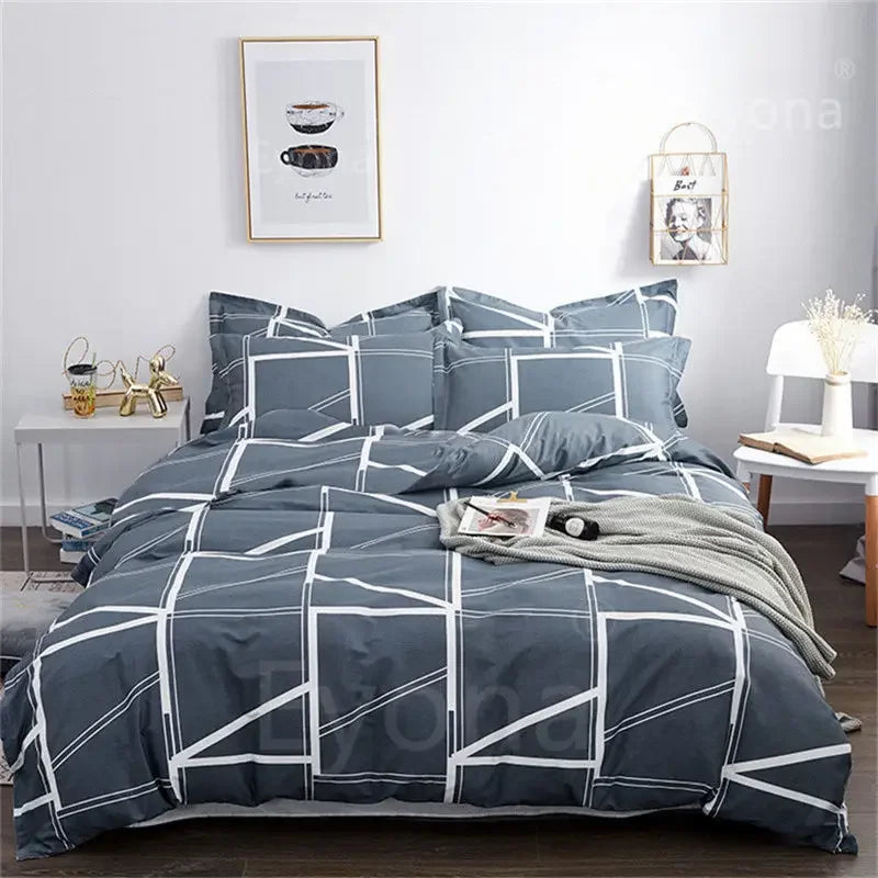 High End Bed Sheets Comfortable and Lightweight Duvet Cover Suitable for All Skin Types Students in All Seasons Quilt Cover