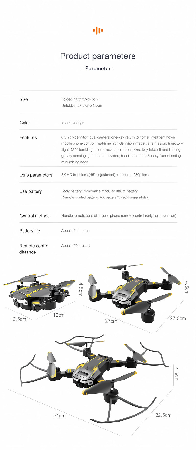 5000M New G6 Professional Foldable Quadcopter Aerial Drone S6 HD Camera GPS RC Helicopter FPV WIFI Obstacle Avoidance Toy Gifts