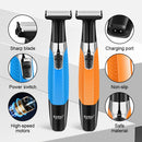 Kemei KM-1910 Waterproof Electric Shaver Eyebrow Trimmer USB Rechargeable Razor Men's Beard Trimmer Shaving Machine for Men