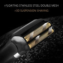 Kemei KM-2024 Professional Men's Shaving Machine USB Charging Electric Shaver Waterproof Beard Trimmer Hair Trimmer Machine