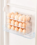 Egg Storage Box Automatic Turning Preservation Box For Fridge Side Door Kitchen Special Egg Holder Support Wholesale
