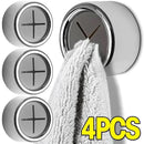 4/1Pcs Self Adhesive Towel Plug Holder Wall Mounted Bathroom Organizers Towel Hooks Storage Rack Kitchen Rags Dishcloth Clips