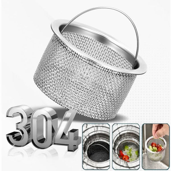 1PCS Stainless Steel Bathtub Hair Catcher Stopper Shower Drain Filter Trap Sink Strainer Basin Plug Kitchen Bathroom Accessories