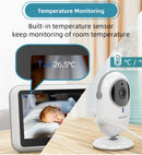 4.3 Inch Video Baby Monitor With Digital Zoom Surveillance Camera Auto Night Vision Two Way Intercom Babysitter Security Nanny