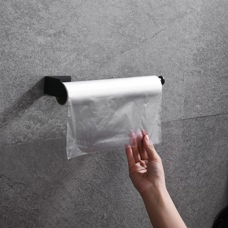 No Punching Toilet Paper Holder Self Adhesive Toilet Roll Paper Holders Bathroom Kitchen Paper Roll Holder Bath Towel Holder