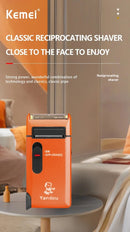 Kemei Retro Electric Razor for Men Rechargeable Mens yandou Foil Shavers Travel Electric Shavers Beard Trimmer shaving Machine