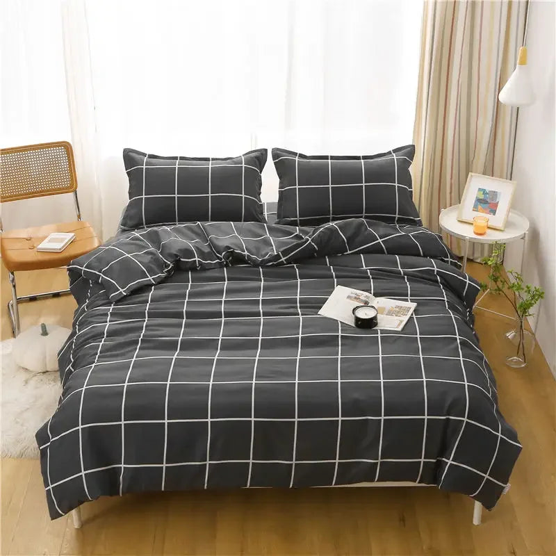 High End Bed Sheets Comfortable and Lightweight Duvet Cover Suitable for All Skin Types Students in All Seasons Quilt Cover