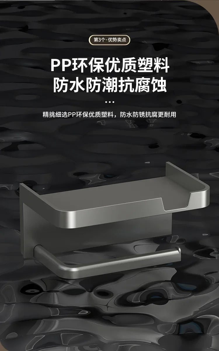 Suporte para papel higiênico Suporte de parede para banheiro