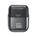 Kemei T82 Professional Waterproof Electric Shaver Rechargeable Shaving Machine for Men Digital Display Beard Trimmer Mini Razor