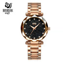 High-grade waterproof luminous new men's watch steel belt quartz watch live burst male wristwatch men watch