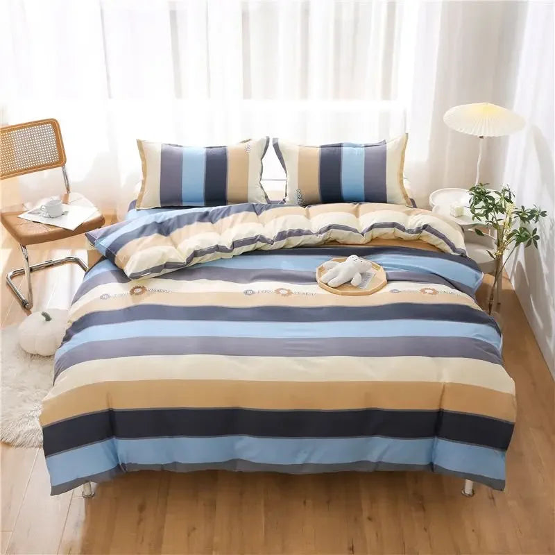 High End Bed Sheets Comfortable and Lightweight Duvet Cover Suitable for All Skin Types Students in All Seasons Quilt Cover